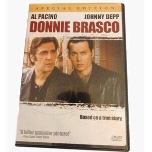 Donnie Brasco DVD Extended Cut Special Edition Al Pacino Johnny Depp Crime 1997